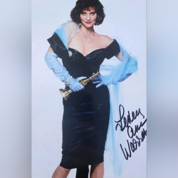 Lesley Ann Warren Clue Hand Signed 4x6 Autograph A - Picture 1 of 4